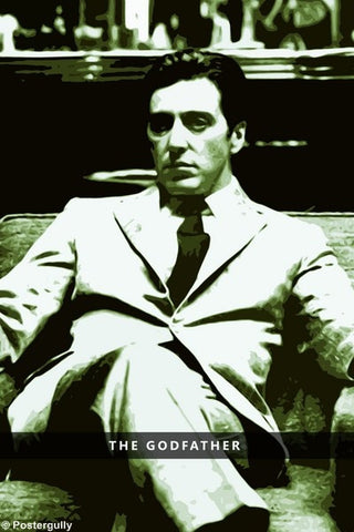 Wall Art, Al Pacino | B & W Godfather Art, - PosterGully
