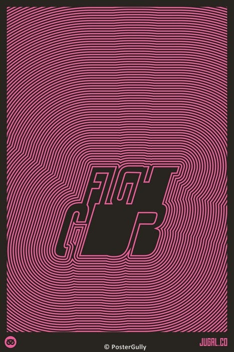 Wall Art, Fight Club: Minimalist, - PosterGully