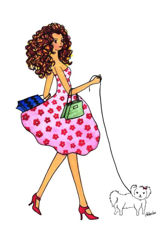 Brand New Designs, Curly Girl Artwork