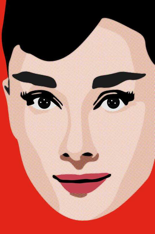 Audrey Hepburn Pop Art |  PosterGully Specials