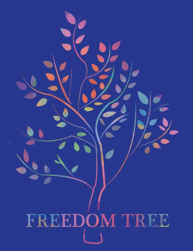 Wall Art, Freedom Tree Artwork