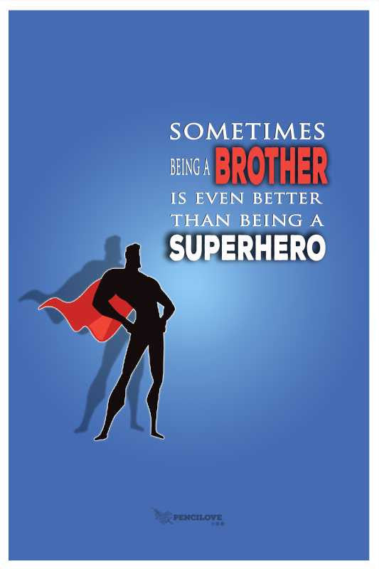 Brand New Designs, Brother Super Hero 1 Artwork
