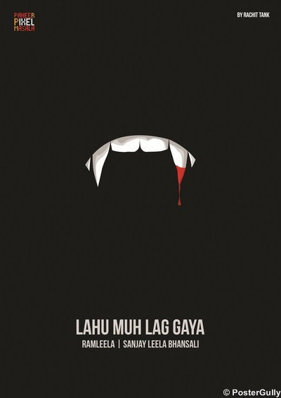 Wall Art, Ramleela Bollywood Minimal, - PosterGully