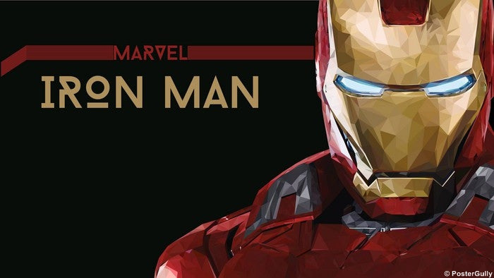 Wall Art, Iron Man Artwork Rendition, - PosterGully