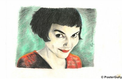 Wall Art, Amelie (Audrey Tautou) Riya Naskar Artwork, - PosterGully