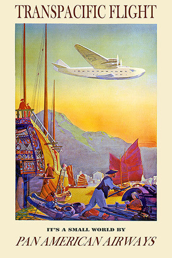 Wall Art, Transpacific Flight, - PosterGully