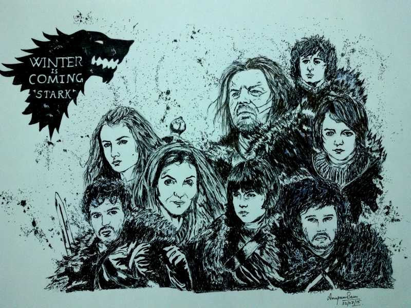 Brand New Designs, Stark Game of Thrones Artwork