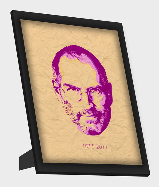 Framed Art, Steve Jobs 1955-2011 Framed Art, - PosterGully