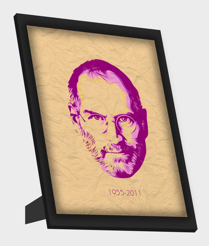 Framed Art, Steve Jobs 1955-2011 Framed Art, - PosterGully