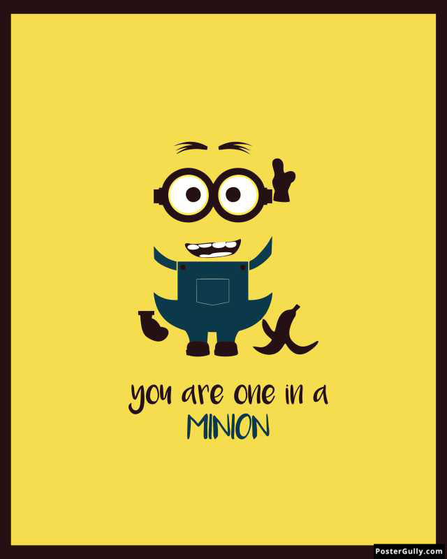 Brand New Designs, One In A Minion Artwork