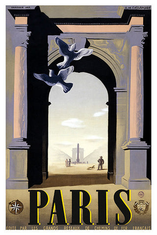 Wall Art, Paris Building, - PosterGully