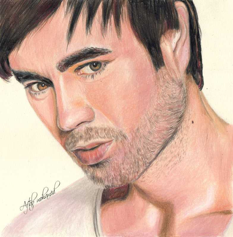 Square Art Prints, Enrique Iglesias Artwork