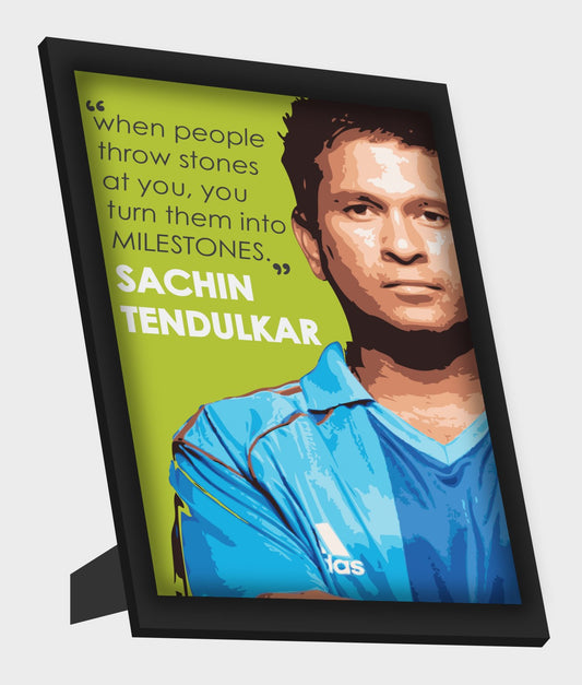 Framed Art, Sachin Legend Framed Art, - PosterGully