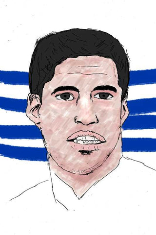 Luis Suárez Art Print Soccer footballfan |  PosterGully Specials