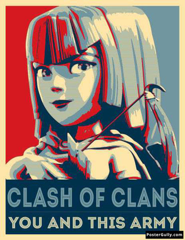 Brand New Designs, Clash Of Clans Artwork