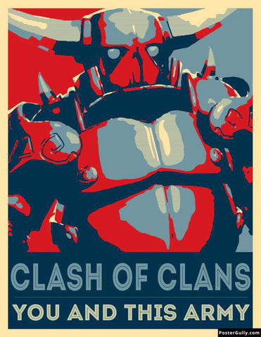 Brand New Designs, Clash Of Clans 4 Artwork