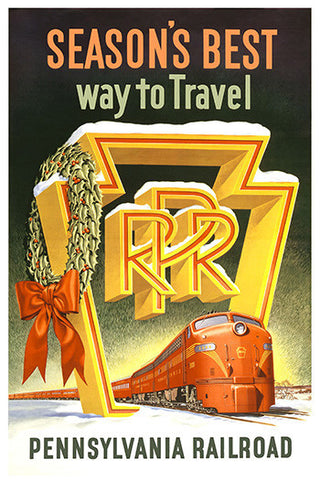 Wall Art, Pennsylvania Railroad, - PosterGully