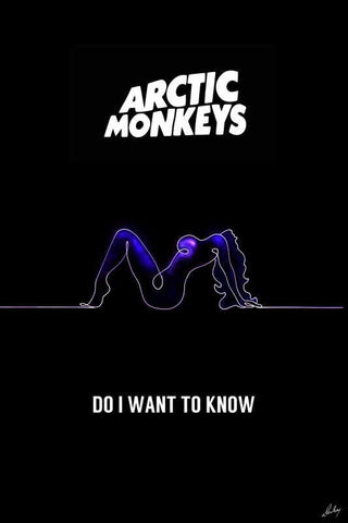 Brand New Designs, Arctic Monkeys Blue Artwork