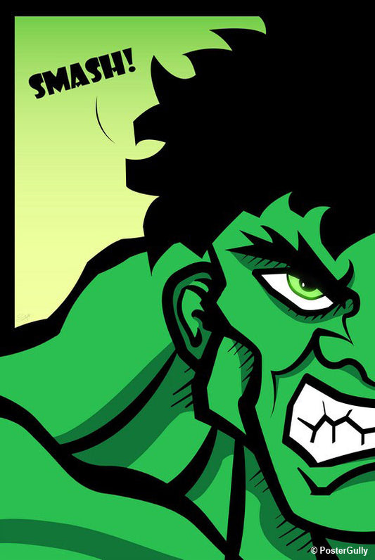 Brand New Designs, Hulk-Vector Poster Artwork