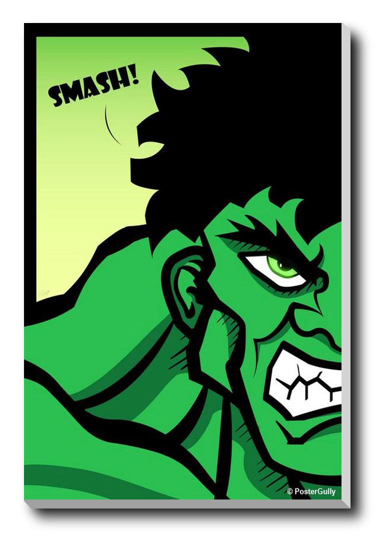 Brand New Designs, Hulk-Vector Poster Artwork