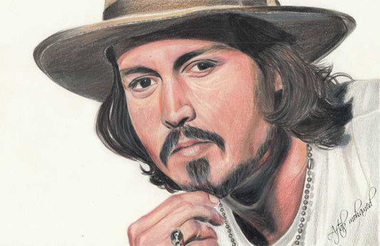 Wall Art, Johnny Depp Artwork