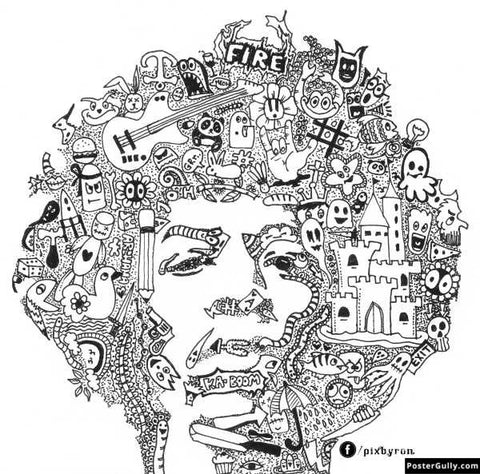 Brand New Designs, Jimi Hendrix Artwork