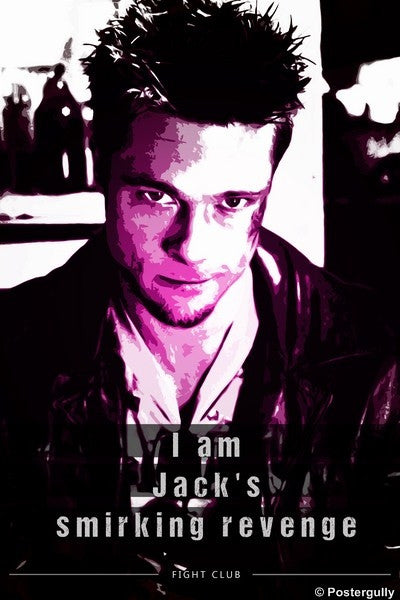 Wall Art, Durden Fight Club | Jack's Smirking Revenge, - PosterGully