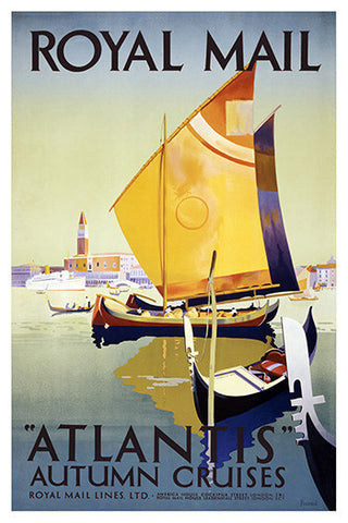 Wall Art, Atlantis Autumn Cruises, - PosterGully