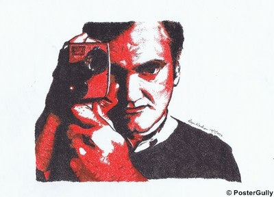 Wall Art, Quentin Tarantino | Riya Naskar Artwork, - PosterGully