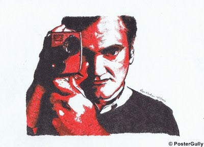 Wall Art, Quentin Tarantino | Riya Naskar Artwork, - PosterGully
