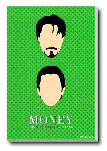 Wall Art, Iron Man Batman Money, - PosterGully - 3