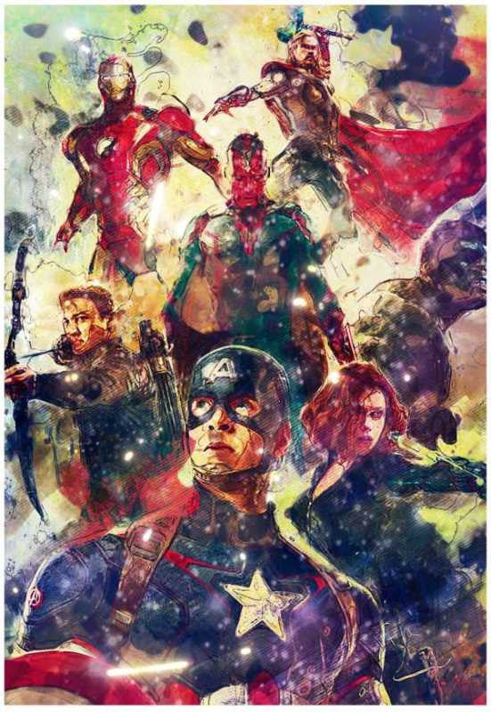 Brand New Designs, Avengers Artwork