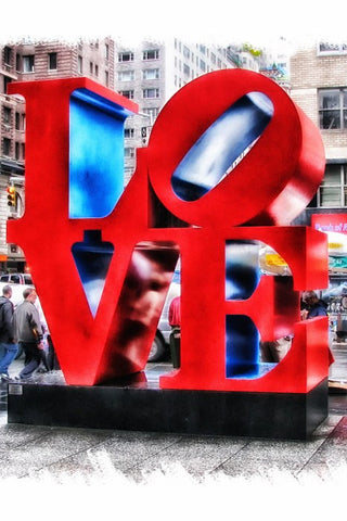 Wall Art, Love New York, - PosterGully