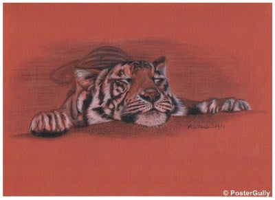 Wall Art, Tiger | Riya Naskar Artwork, - PosterGully