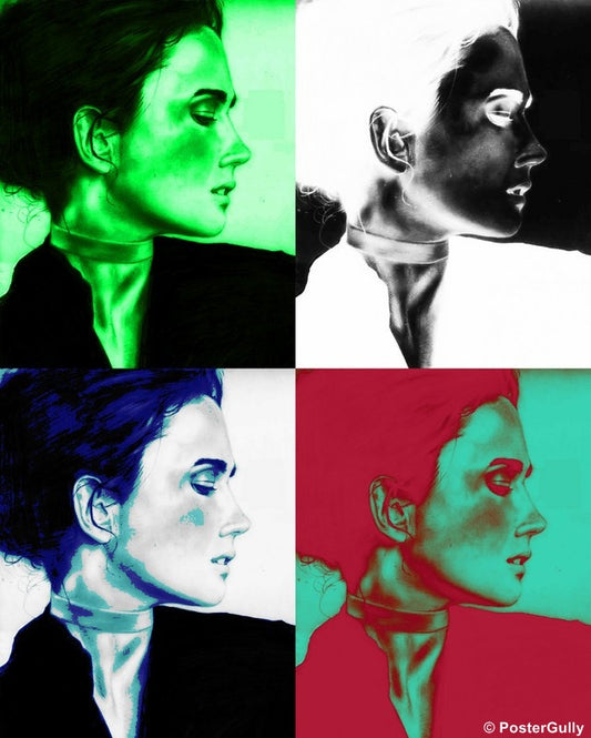 Wall Art, Jennifer Connelly Pop Art, - PosterGully