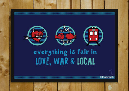 Wall Art, Love War & Local Artwork