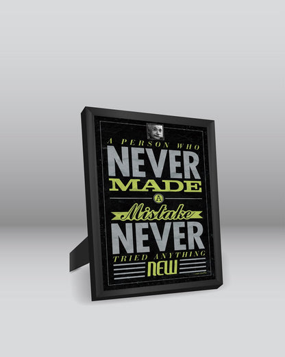 Framed Art, Einstein Quote Framed Art Print, - PosterGully - 2