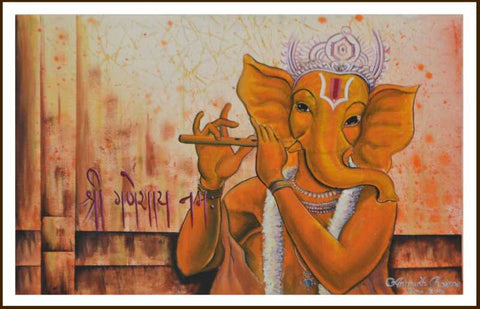 Wall Art, Immortal Ganesha Artwork
