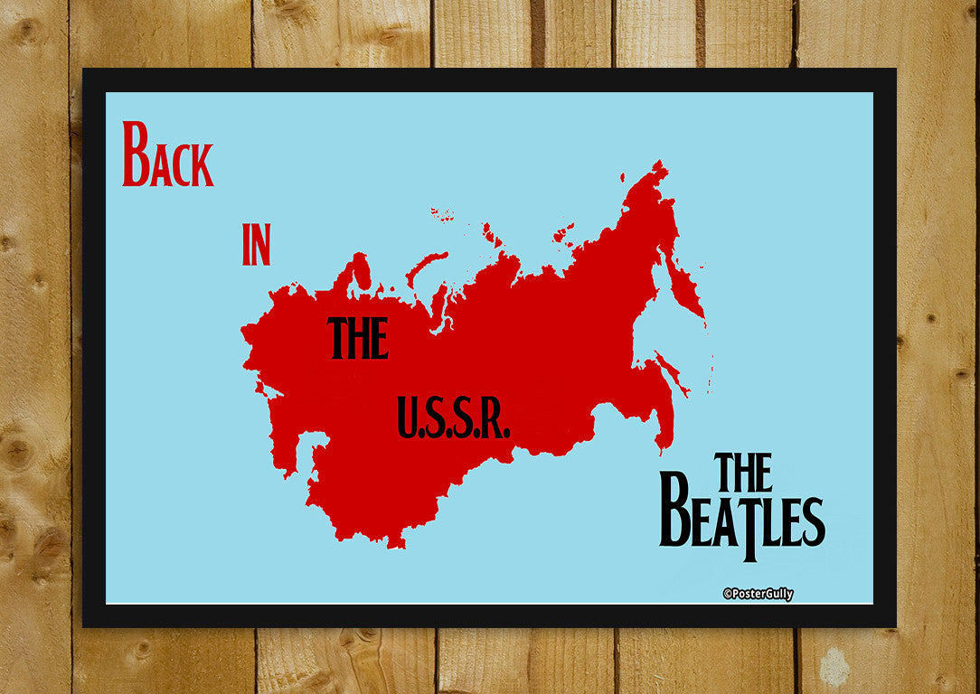 Wall Art, Back In The USSR Beatles