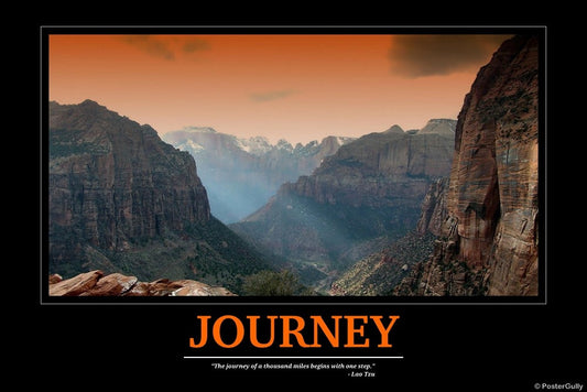 Wall Art, Journey | Motivational, - PosterGully