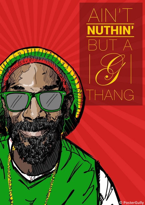 Wall Art, Snoop Dogg | Aint Nuthin Artwork, - PosterGully