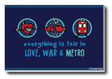 Wall Art, Love War & Metro Artwork