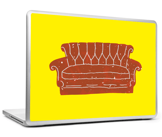 Laptop Skins, FRIENDS Sofa Laptop Skin, - PosterGully