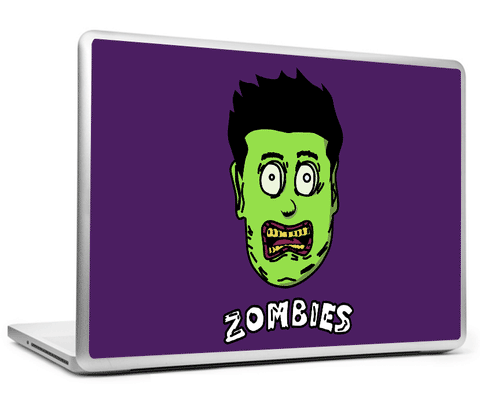 Laptop Skins, Zombies Humour Laptop Skin, - PosterGully