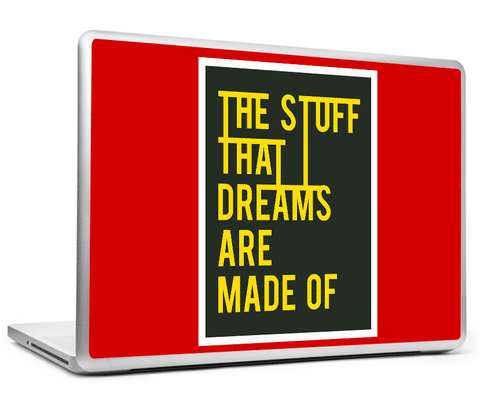 Laptop Skins, Stuff And Dreams Laptop Skin, - PosterGully