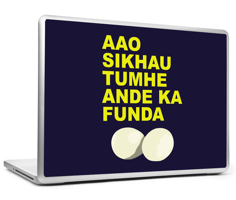 Laptop Skins, Ande Ka Funda Laptop Skin, - PosterGully