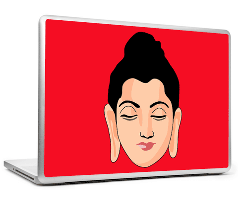 Laptop Skins, Buddha Face Laptop Skin, - PosterGully