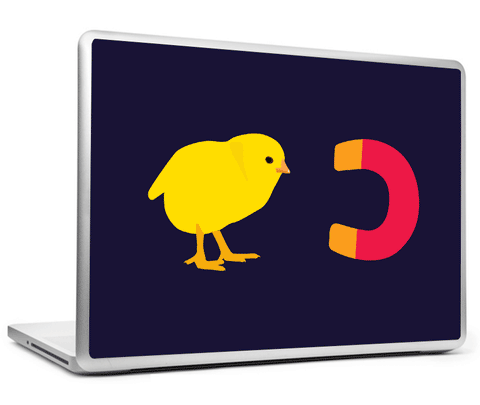 Laptop Skins, Chick Magnet Humour Laptop Skin, - PosterGully