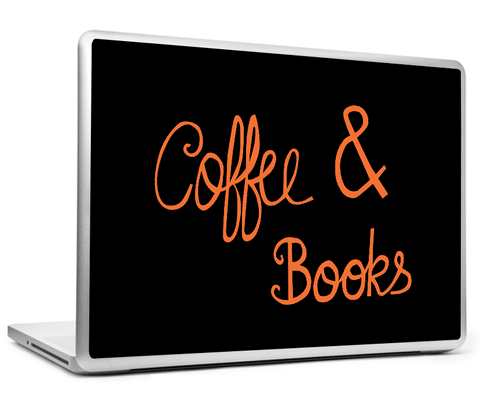 Laptop Skins, Coffee And Books Laptop Skin, - PosterGully