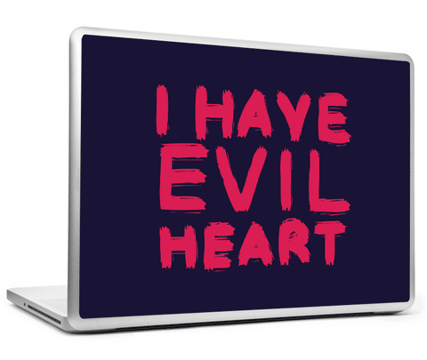 Laptop Skins, Evil Heart Laptop Skin, - PosterGully